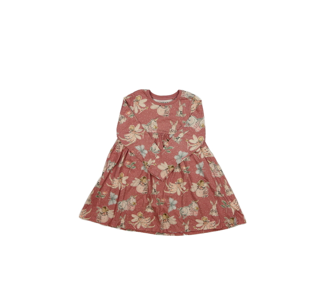 Růžové roztomilé šaty s obrázky Next