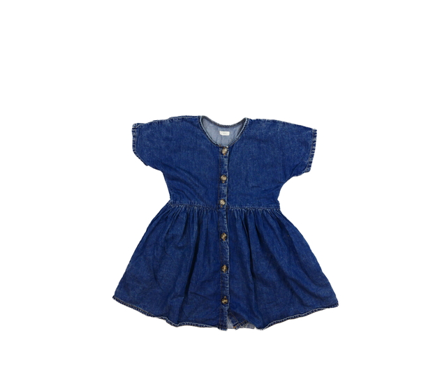 Modré riflové šaty Next