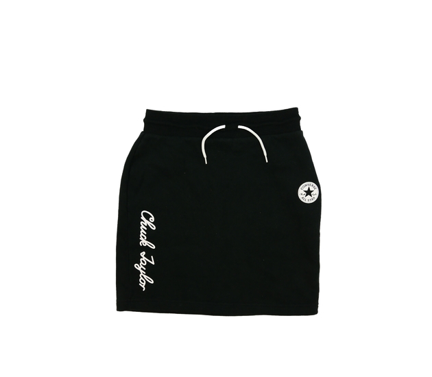 Černá tepláková sukně Converse 