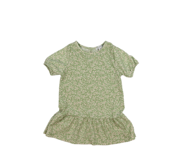 Zelené květinové šaty Primark 