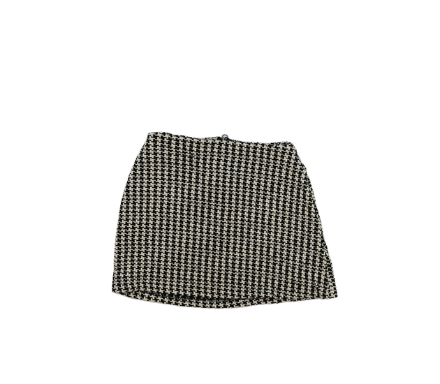 Bílo-černá vzorovaná sukně M&S