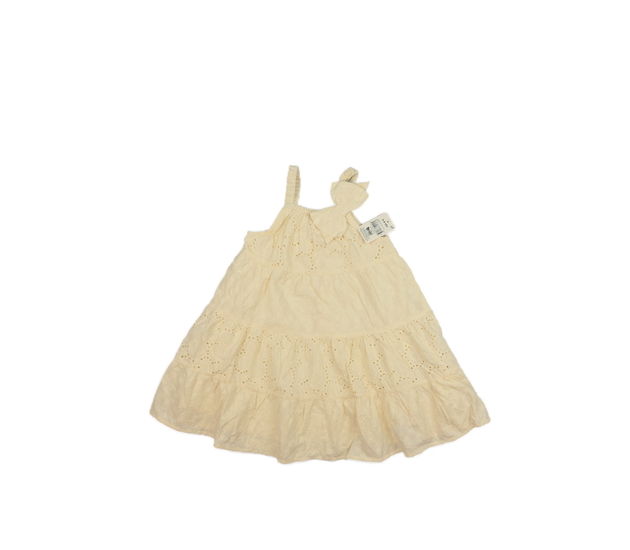 Nové světle žluté madeirové šaty