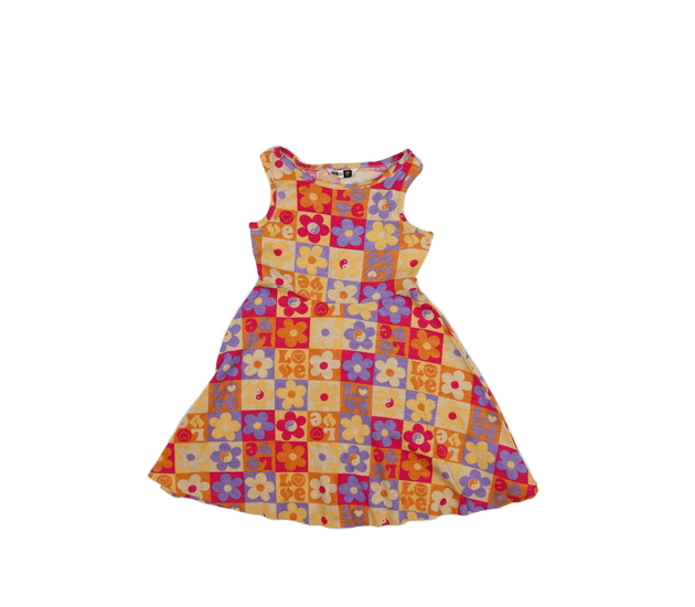 Barevné květinové šaty 