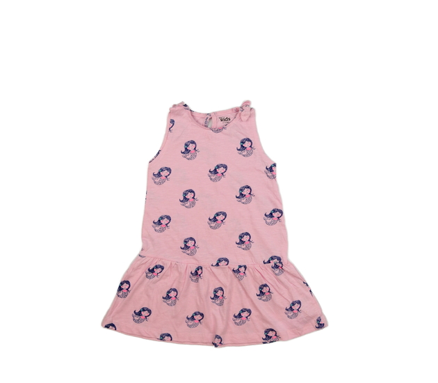 Růžové šaty s mořskou vílou M&Co