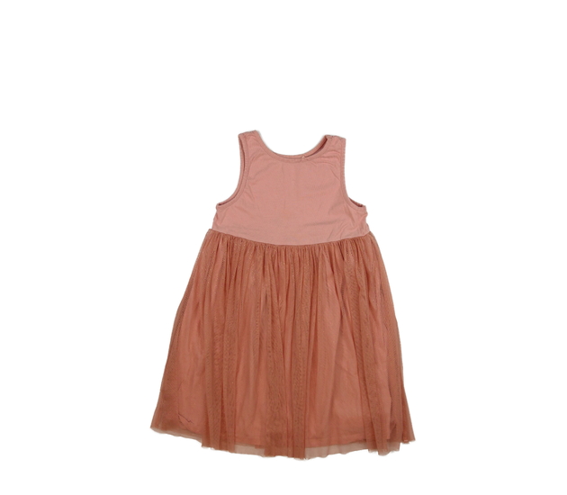 Růžové šaty s bohatou sukní Next