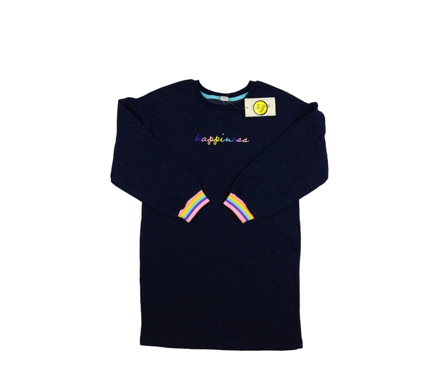 Nové tmavě modré mikinové šaty Tu 