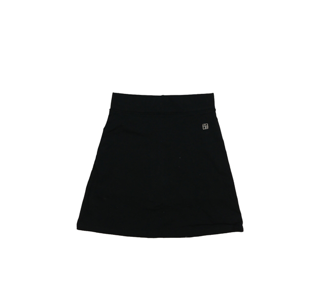 Černá kraťasová sukně