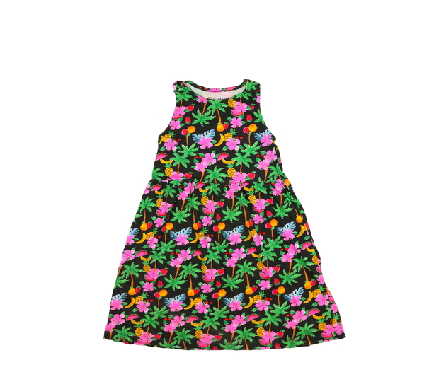 Tmavé šaty s obrázky motiv džungle Primark