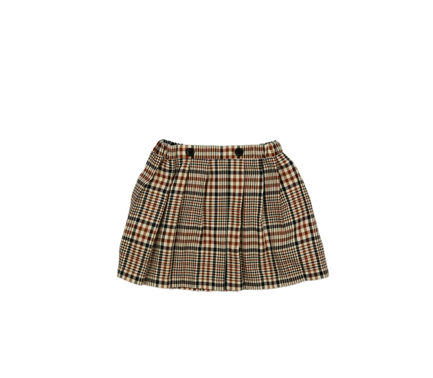 Hnědá pruhovaná sukně Primark 