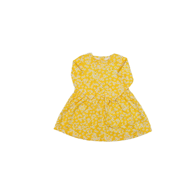 Žluté květinové šaty Mothercare