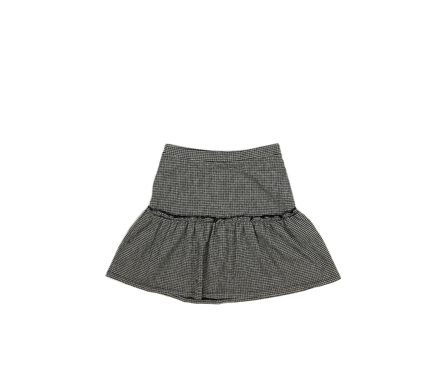 Černo-bílá sukně s volánkem Primark 