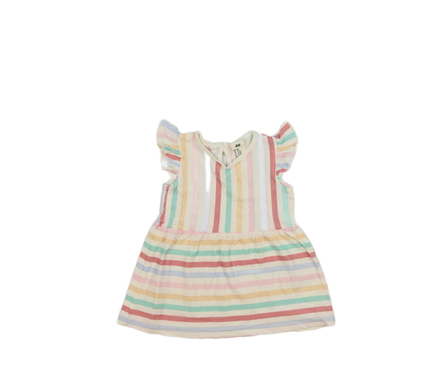 Pastelově pruhované šaty H&M