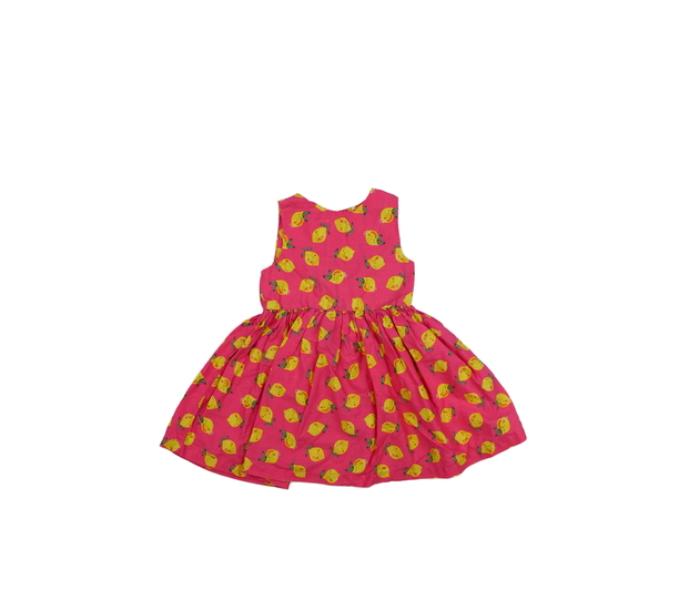 Růžové šaty s citrony Mothercare