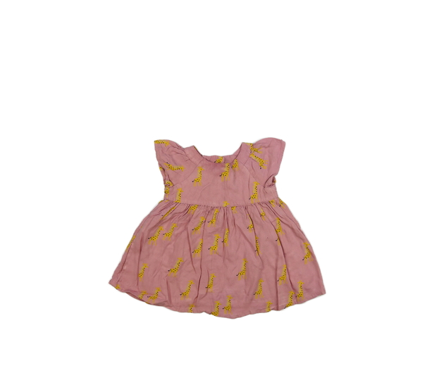 Růžové šaty se žirafami M&S