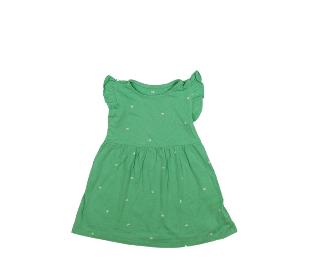 Zelené šaty s motýlky H&M