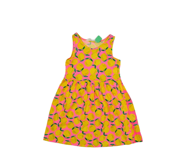Růžové citronové šaty H&M