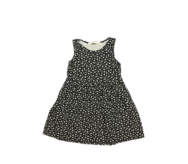 Černé květinové šaty H&M