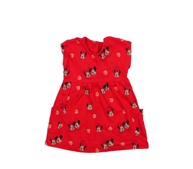 Červené šaty Minnie Disney George