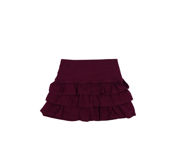 Bordo kraťasová sukně New Look 