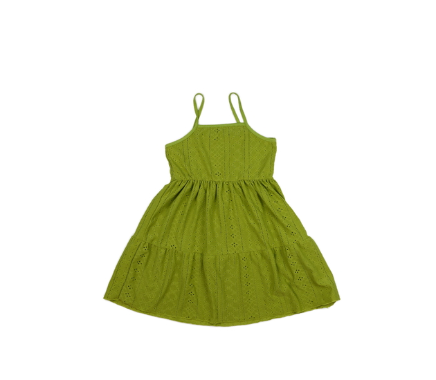 Zelené madeirové šaty