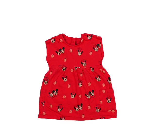 Červené šaty Minnie Disney George