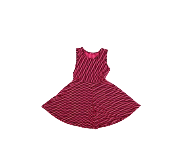 Růžovo-černé letní šaty Primark 
