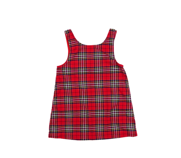 Červené pruhované šaty H&M
