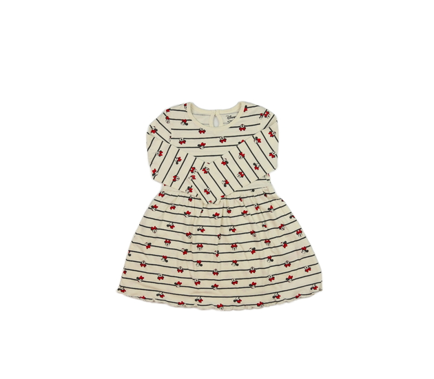 Krémové šaty Minnie Disney Primark 