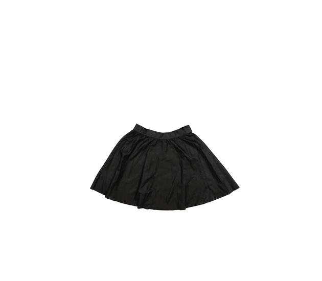 Černá koženková sukně Zara