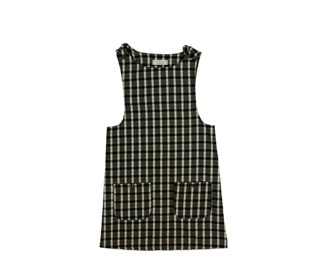 Kostkované tmavší šaty Primark 