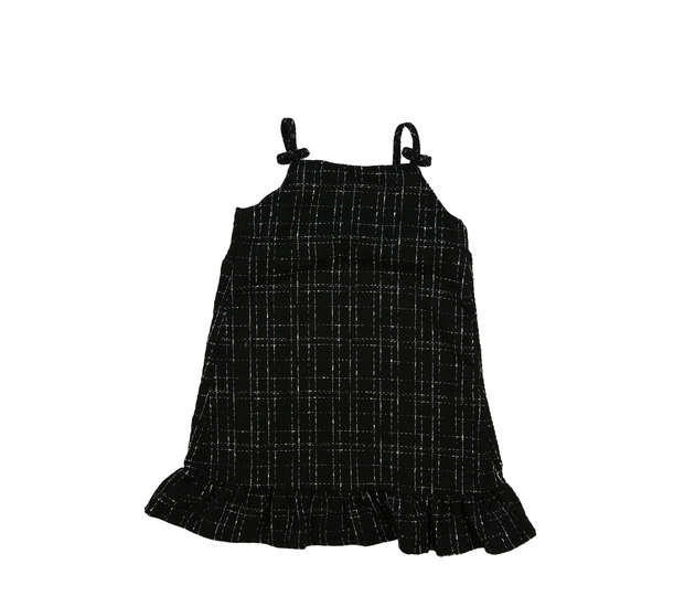 Černé šaty s bílými proužky H&M