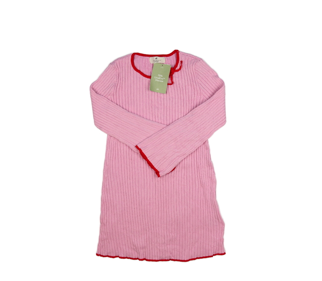 Nové růžové teplé šaty H&M