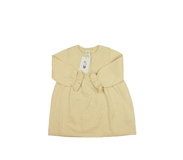 Nové světle hnědé pletené šaty H&M