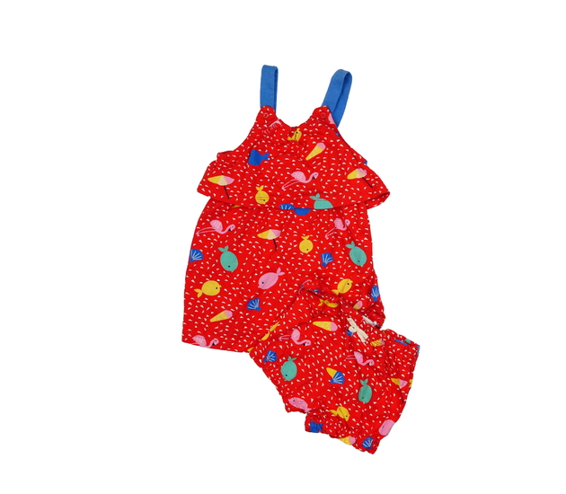 Červené tílko a kraťasy M&S