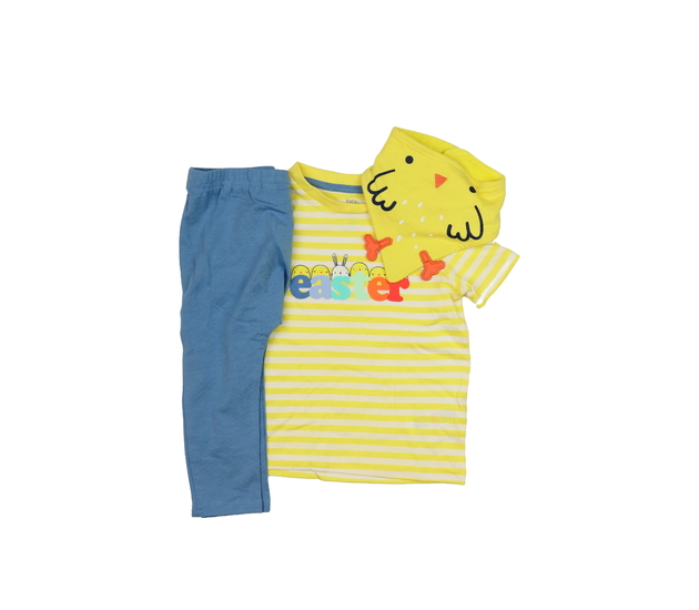 Letní set - triko, legíny, bryndák F&F