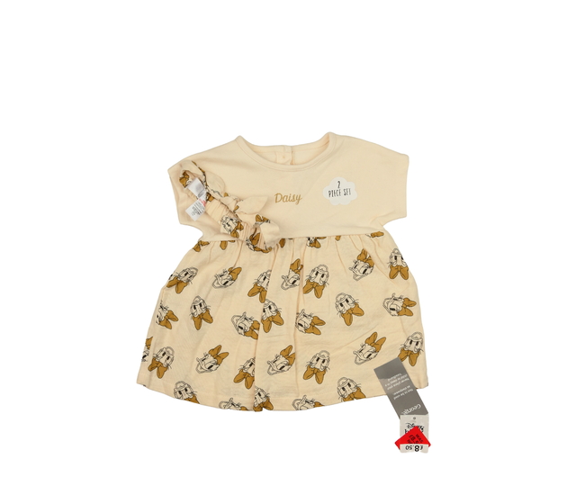 Nové hnědé šaty a čelenka Disney George