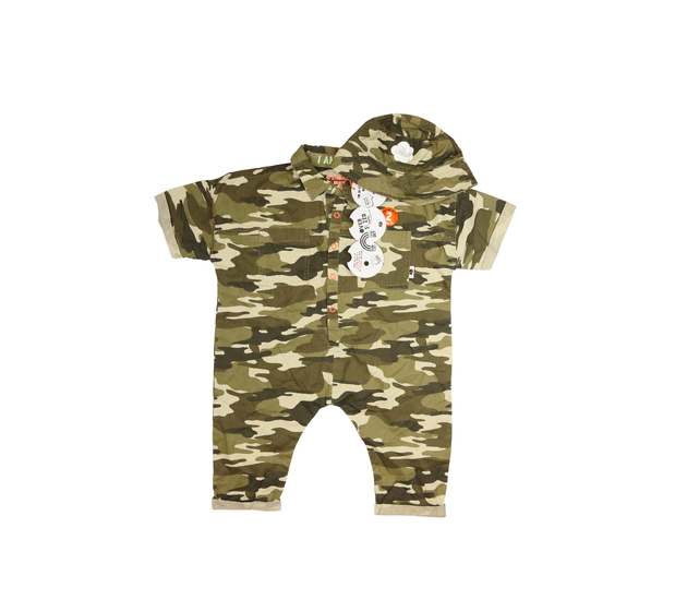 Nový maskáčový overal a klobouk George