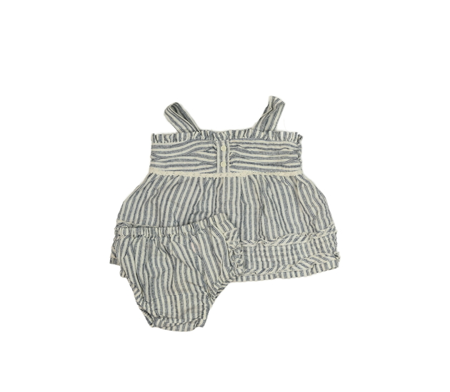 Nové modré pruhované tílko a spoďárky Gap