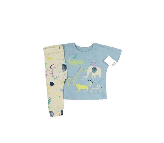 Nové triko a legíny se zvířátky George