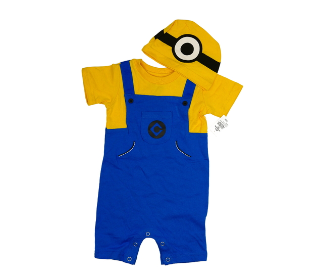 Nový overal a čepička Mimoni 