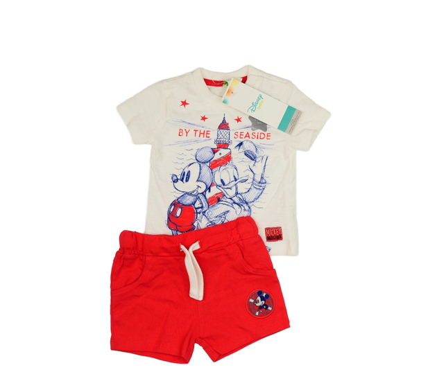 Nové triko a kraťasy Mickey Disney 