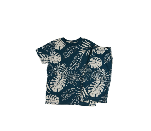 Modrý letní set s listy George 