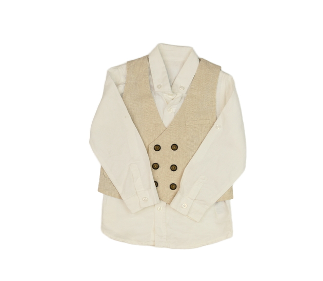 Společenská košile a vesta M&S