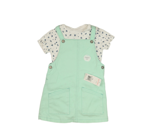 Nové světle zelené šaty a bílé body F&F