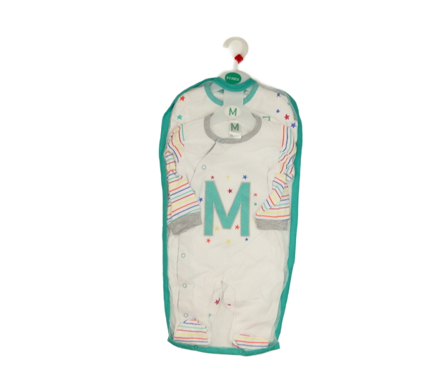 Nový overal 2 ks s písmenem M v síťce