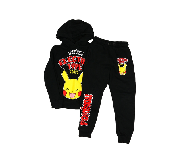 Černá teplákovka Pokémon George