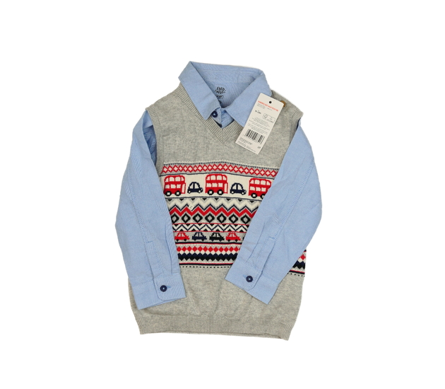 Nová společenská košile a vestička F&F