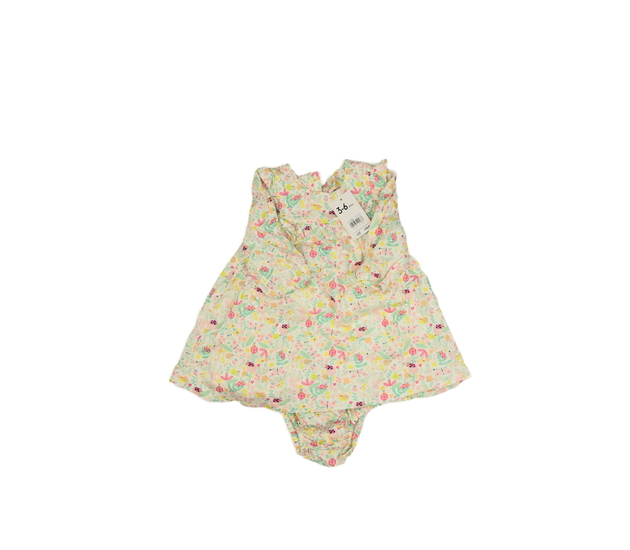 Nové květinové šaty a kalhotky Mothercare