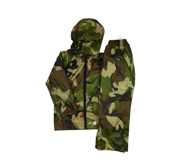 Nová zelená nepromokavá bunda a kalhoty 