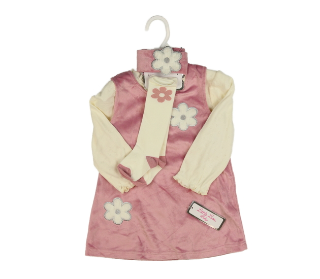 Nové šaty, čelenka, ponožky a madeirové body 